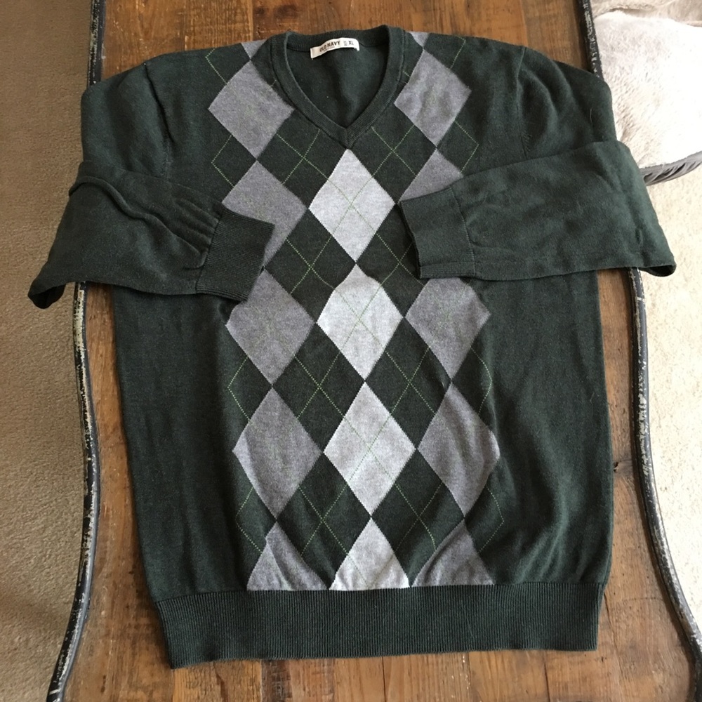 Argyle sweater